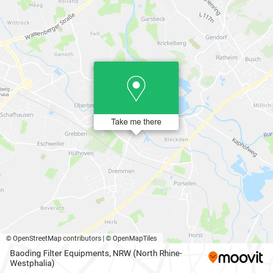 Карта Baoding Filter Equipments