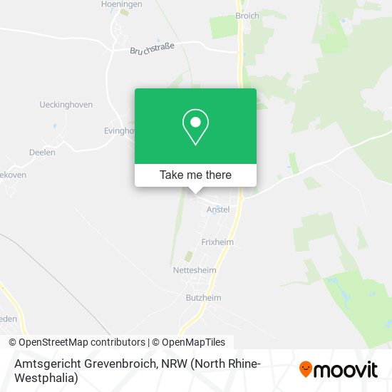 Amtsgericht Grevenbroich map