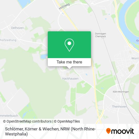 Schlömer, Körner & Wiechen map