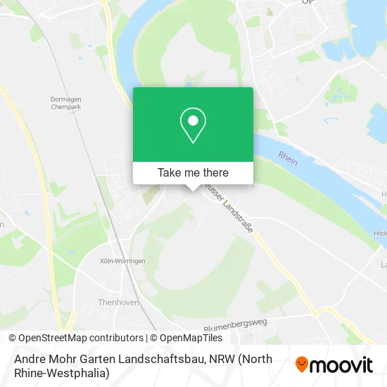 Карта Andre Mohr Garten Landschaftsbau