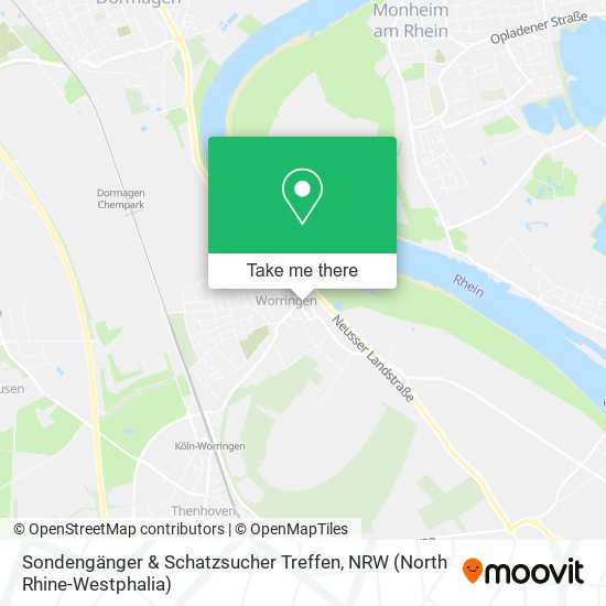 Sondengänger & Schatzsucher Treffen map