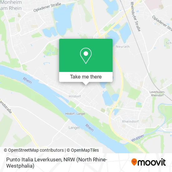 Карта Punto Italia Leverkusen