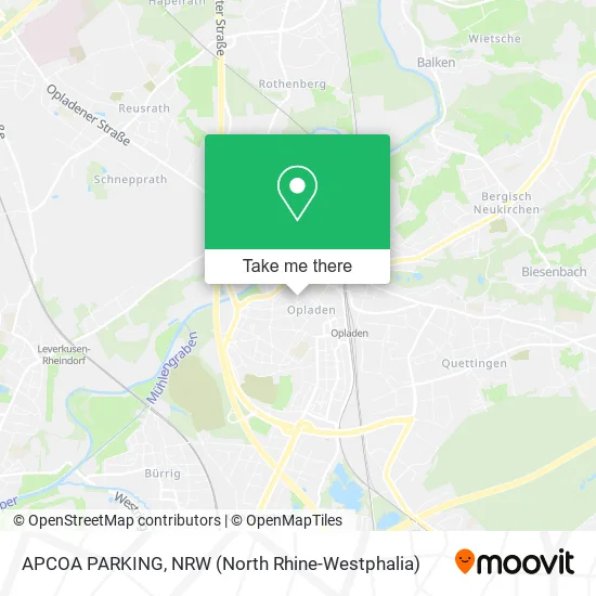 Карта APCOA PARKING