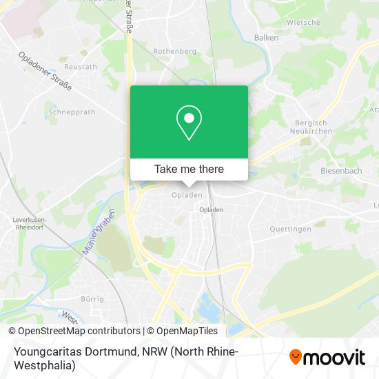 Youngcaritas Dortmund map