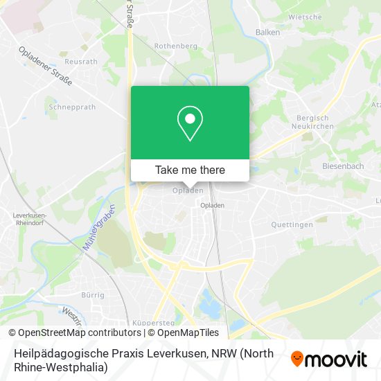 Heilpädagogische Praxis Leverkusen map