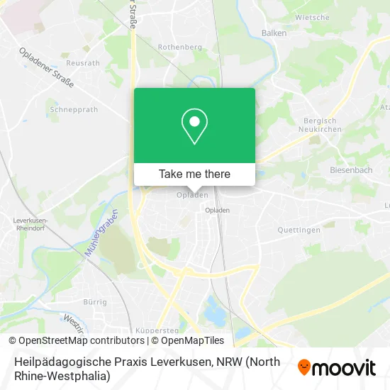 Карта Heilpädagogische Praxis Leverkusen