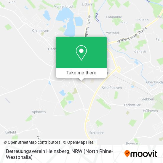 Betreuungsverein Heinsberg map