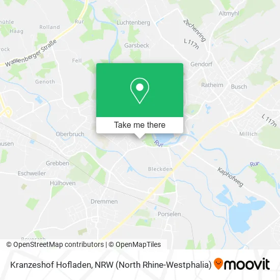 Карта Kranzeshof Hofladen