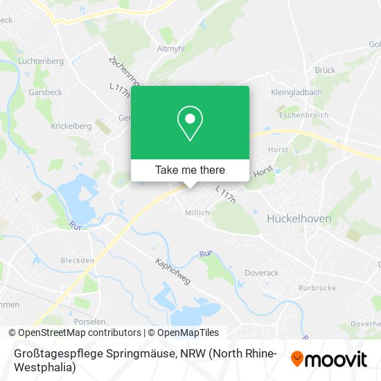 Großtagespflege Springmäuse map