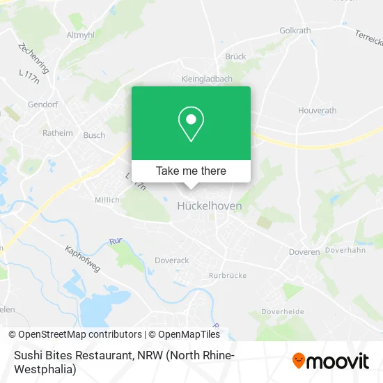 Карта Sushi Bites Restaurant