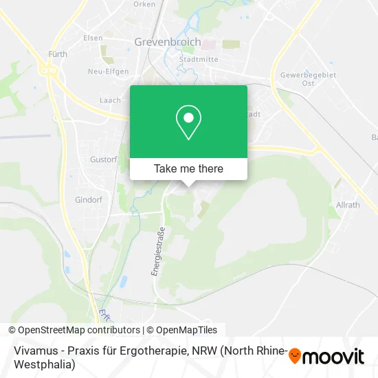 Карта Vivamus - Praxis für Ergotherapie