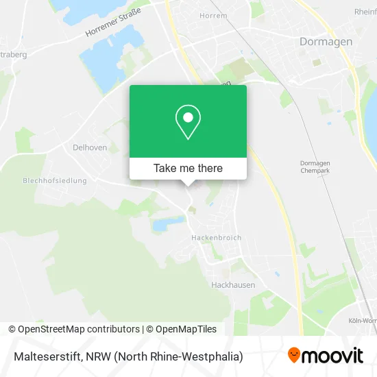 Карта Malteserstift