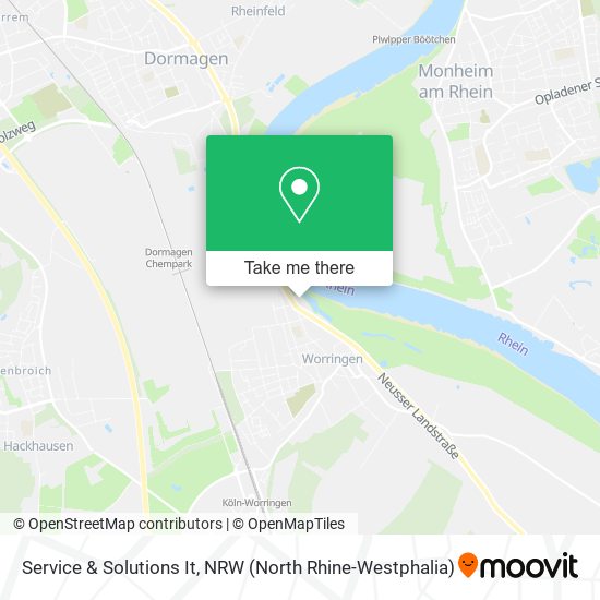 Service & Solutions It map