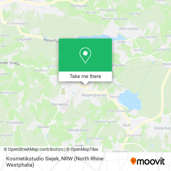 Карта Kosmetikstudio Siejek