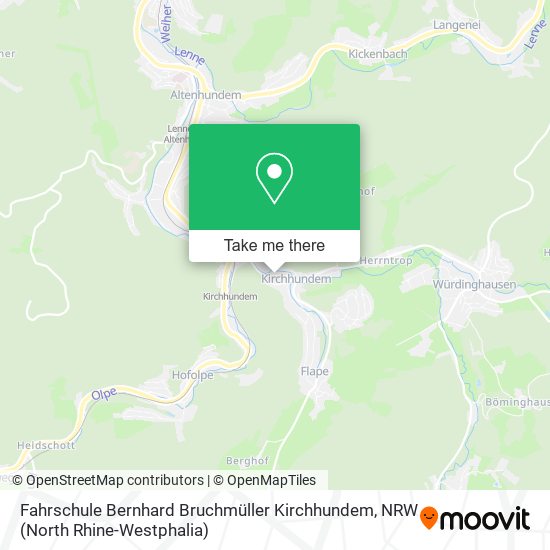 Fahrschule Bernhard Bruchmüller Kirchhundem map