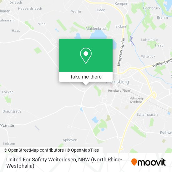 United For Safety Weiterlesen map