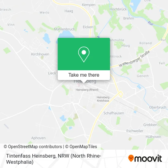 Карта Tintenfass Heinsberg