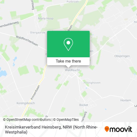 Kreisimkerverband Heinsberg map
