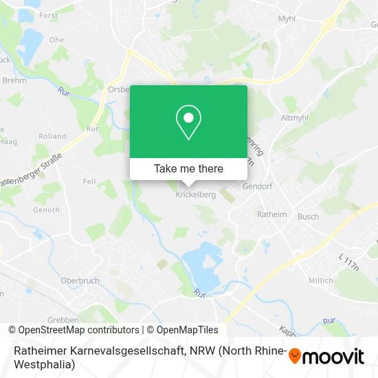 Ratheimer Karnevalsgesellschaft map