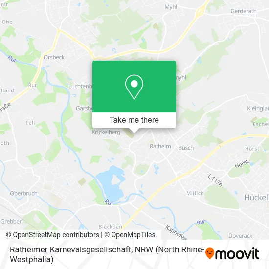 Ratheimer Karnevalsgesellschaft map