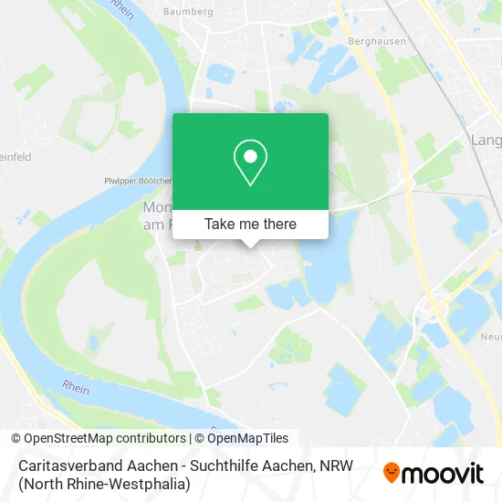 Карта Caritasverband Aachen - Suchthilfe Aachen