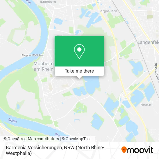 Карта Barmenia Versicherungen