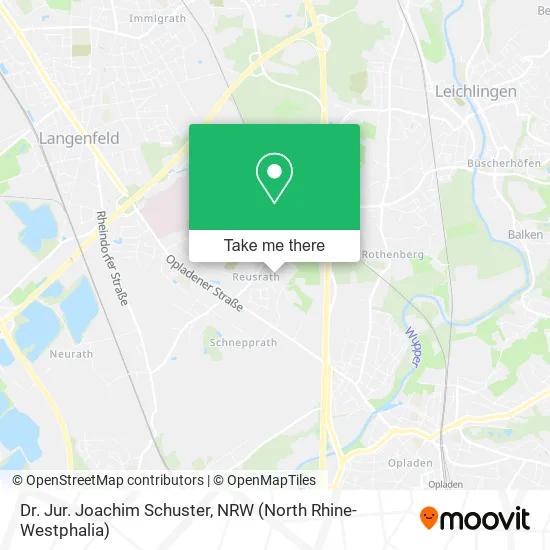 Карта Dr. Jur. Joachim Schuster