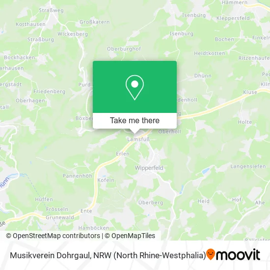 Карта Musikverein Dohrgaul