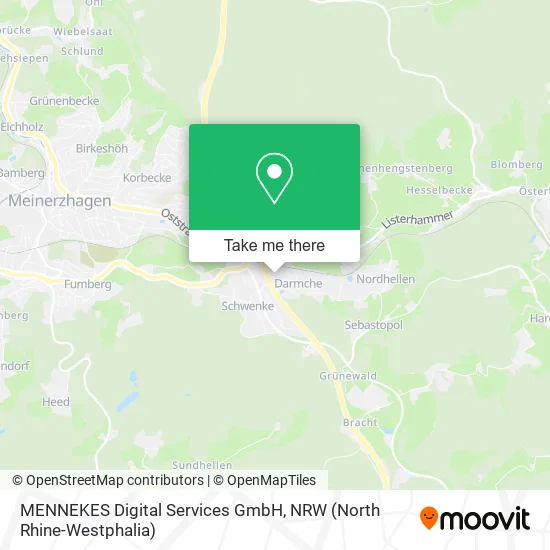 Карта MENNEKES Digital Services GmbH
