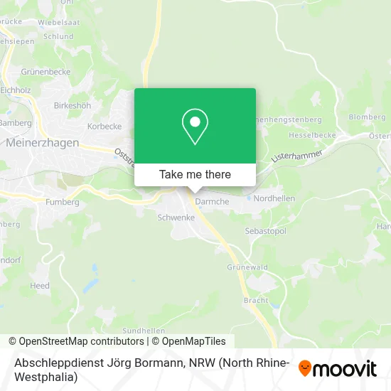 Abschleppdienst Jörg Bormann map