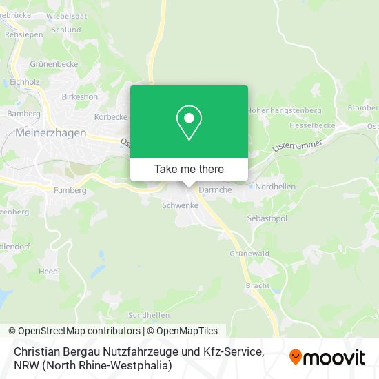 Christian Bergau Nutzfahrzeuge und Kfz-Service map