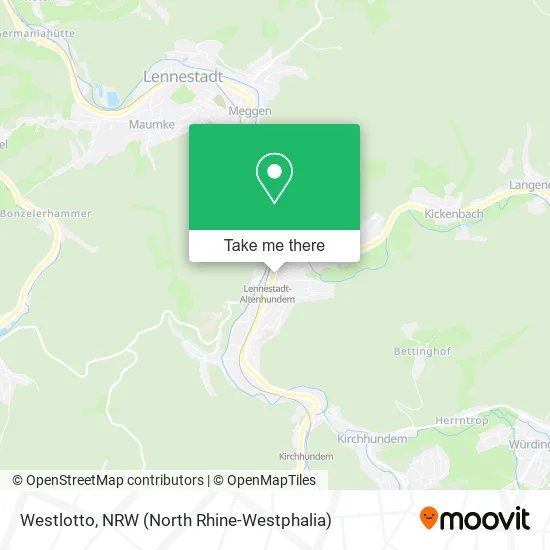 Westlotto map