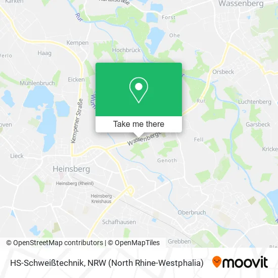 Карта HS-Schweißtechnik