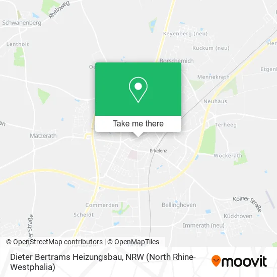 Карта Dieter Bertrams Heizungsbau