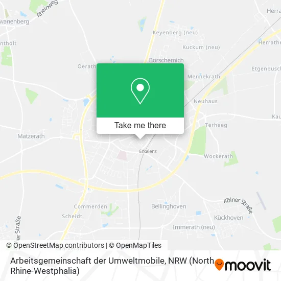 Карта Arbeitsgemeinschaft der Umweltmobile
