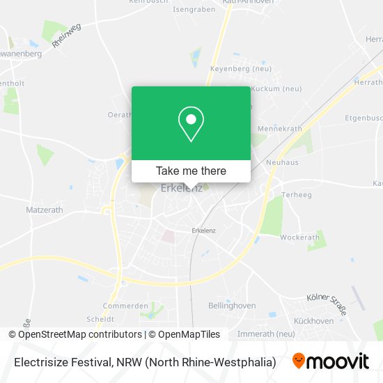 Electrisize Festival map