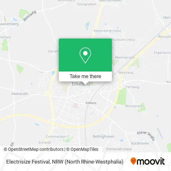 Карта Electrisize Festival