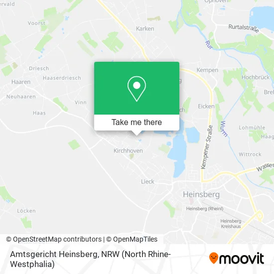 Карта Amtsgericht Heinsberg