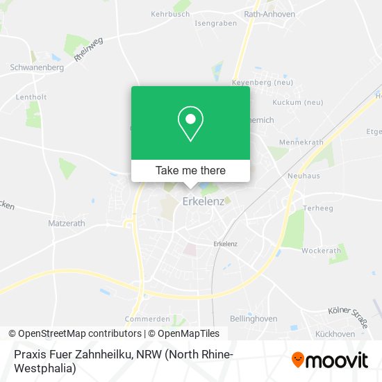 Praxis Fuer Zahnheilku map
