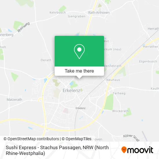 Карта Sushi Express - Stachus Passagen