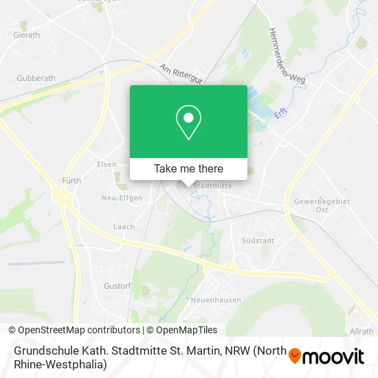 Карта Grundschule Kath. Stadtmitte St. Martin