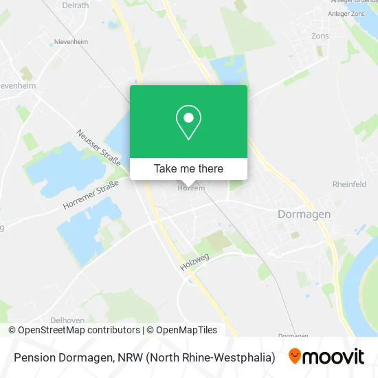 Карта Pension Dormagen