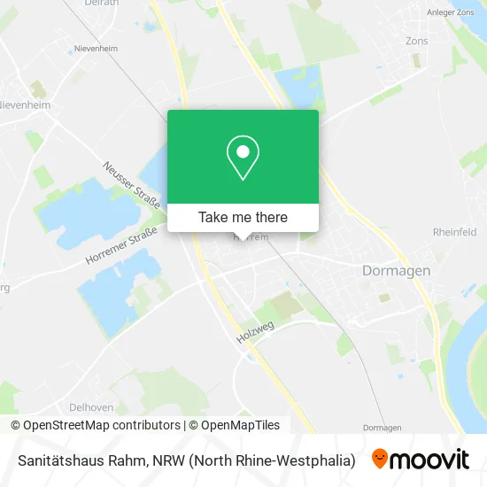 Карта Sanitätshaus Rahm