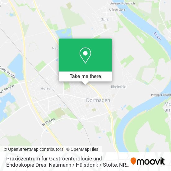 Praxiszentrum für Gastroenterologie und Endoskopie Dres. Naumann / Hülsdonk / Stolte map