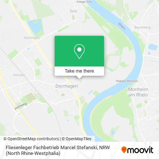 Карта Fliesenleger Fachbetrieb Marcel Stefanski