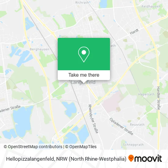 Карта Hellopizzalangenfeld