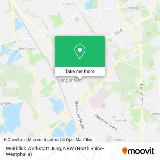 Карта Weitblick Werkstatt Jung