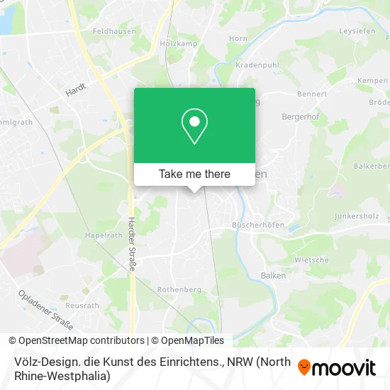 Карта Völz-Design. die Kunst des Einrichtens.
