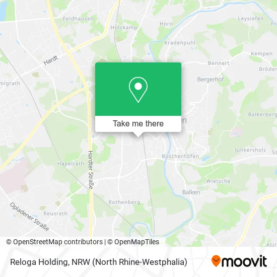 Карта Reloga Holding