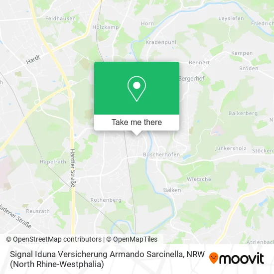 Карта Signal Iduna Versicherung Armando Sarcinella